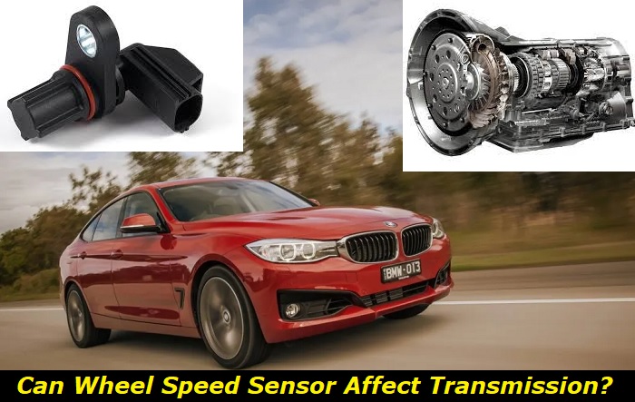 can wheel speed sensor affect transmission